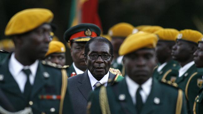 Mugabe in 2008. Picture: Getty Images