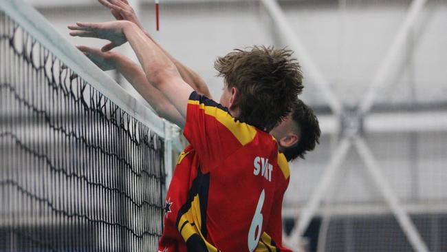 Kelvin Grove State College (QLD) v Eltham College (VIC) Open Boys Honours at AVSC 2024. Credit: Grace Hamilton