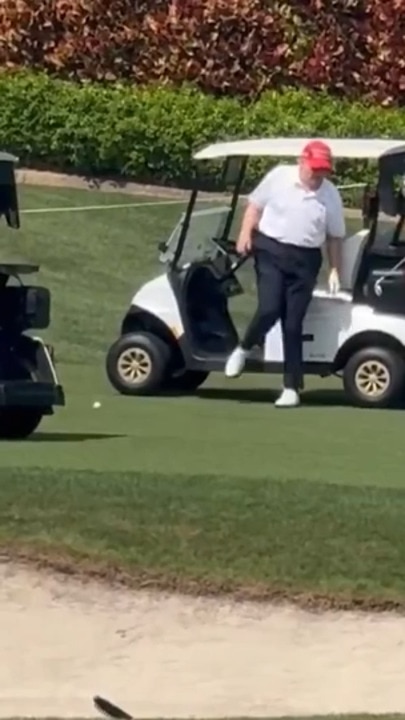 Golf video sparks questions about Trump’s health