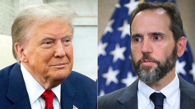 Donald Trump called special counsel Jack Smith "deranged". Picture: SAUL LOEB and Mandel NGAN / AFP