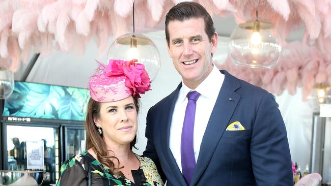 Ben Roberts-Smith and former wife Emma Roberts are now facing off in the Federal Court. Picture: AAP/Steve Pohlner