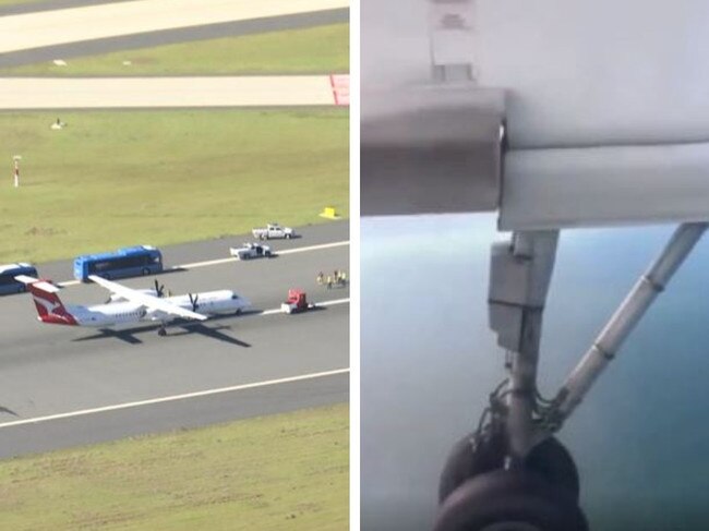 Emergency landing at Brisbane Airport