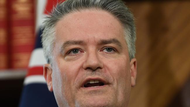 The Minister for Finance Mathias Cormann will keep his job. Picture: AAP