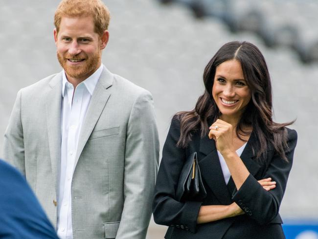 Couple dressing! Even Prince Harry changed into a second look. Picture: MEGA TheMegaAgency.com