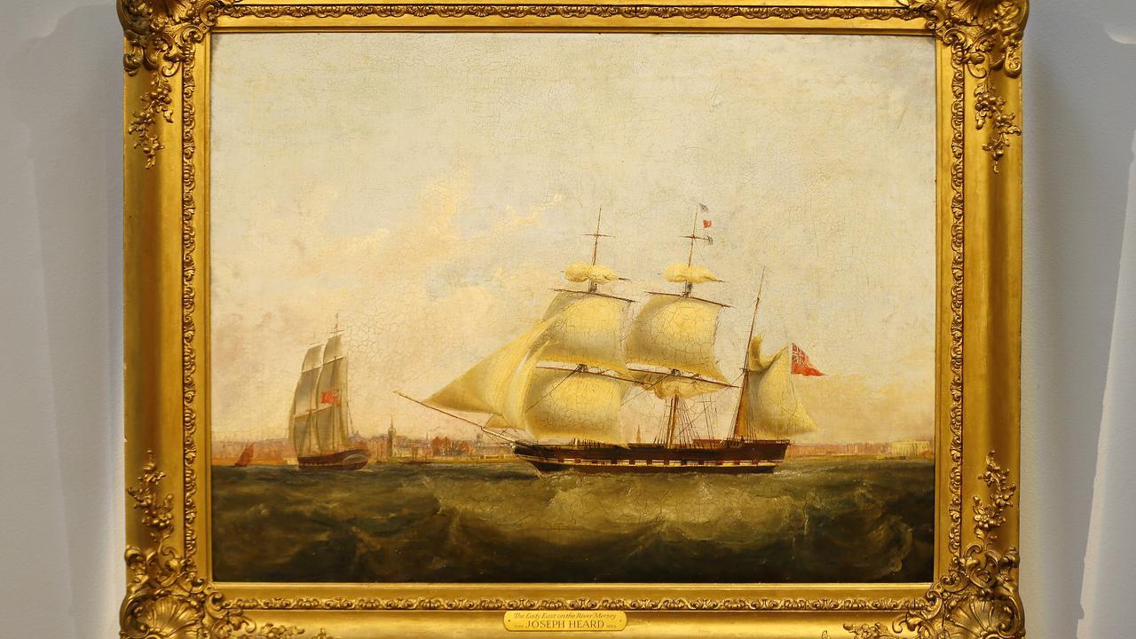 Maritime Museum of Tasmania acquires rare painting of Lady East