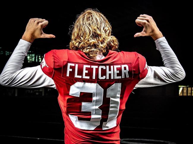 The Fletchers are making a name in America’s NFL. Picture: Supplied