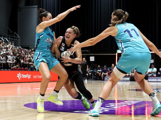 Tiana Mangakahia stepped up in the absence of Shyla Heal. Picture: Getty Images