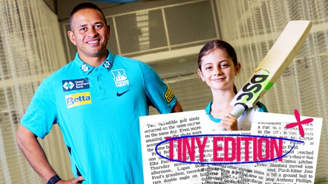 Tiny Edition: Qld Cricketer Usman Khawaja on shoes, heckles & legacy