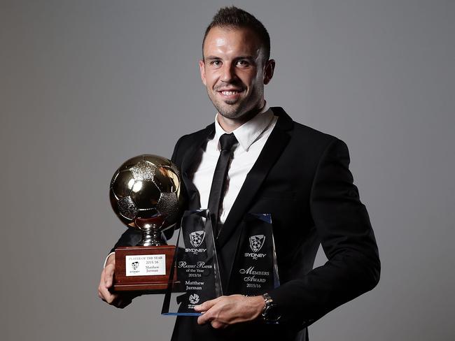 Jurman swept the Sky Blues’ awards night in 2015/16.