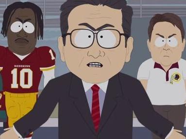 NFL Blitz: Washington served by South Park