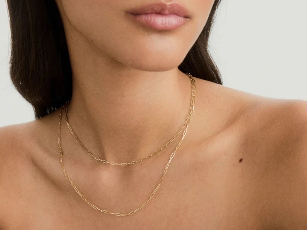 The Boyfriend Bold Chain Necklace from Mejuri.