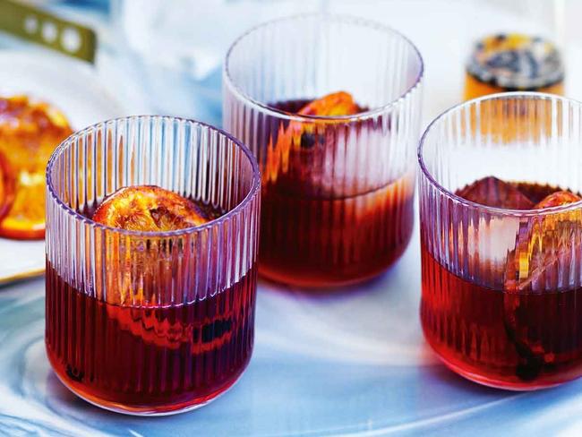 Let this negroni cocktail keep you warm this winter.