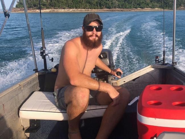 Tasmanian Ryan Bowring was attacked by a shark on the Great Barrier Reef. Picture: Facebook 