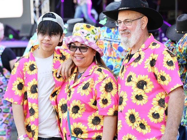 The Trademutt Funky Shirt Friday at Gympie Music Muster. Picture: Patrick Woods.