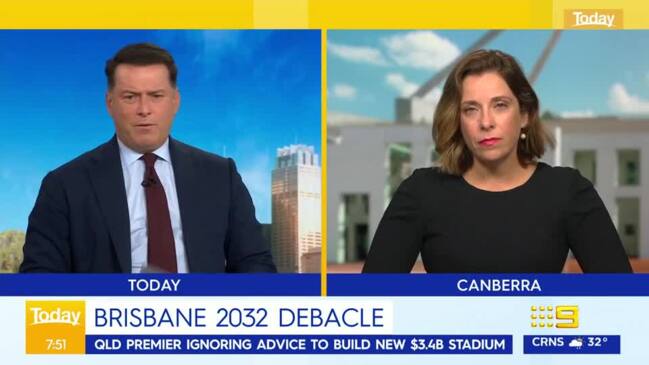 Karl Stefanovic slams Qld government for Olympics bungle