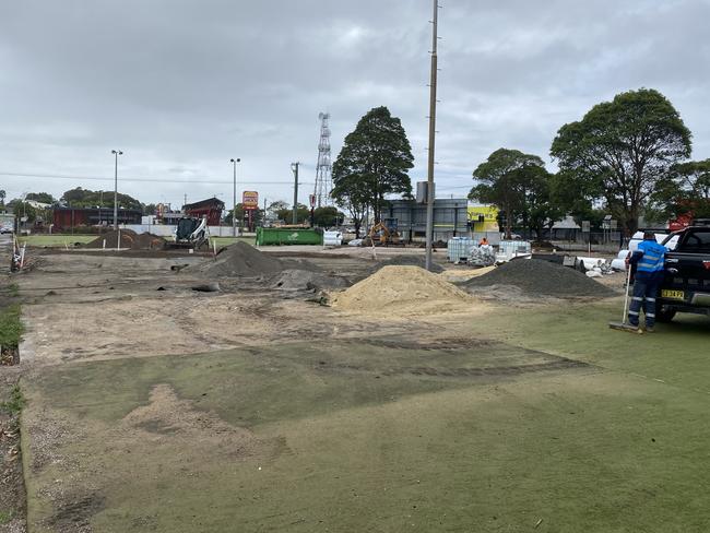 Newcastleâs District Park Tennis Courts are finally getting the attention they need.