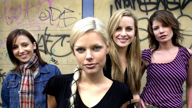 2001: Bardot as a four piece after Katie Underwood’s exit. Pic: Supplied