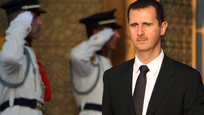 Former Syrian President Bashar al-Assad in 2008. (Photo by Louai BESHARA / AFP)