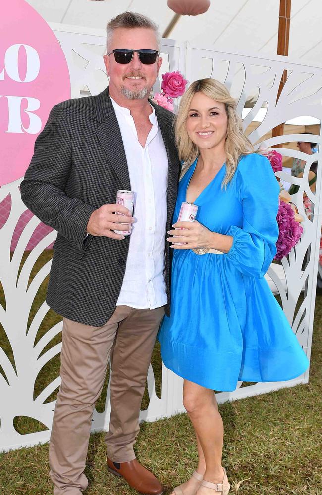 Jodie Rickard and Brendon Rickardat Coastline BMW Polo by the Sea. Picture: Patrick Woods.