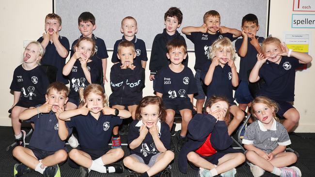 Ocean Grove Primary Class FEM Back row L-R: Gabriel Melching, Ned O’Neil-Lewis, Hugo Roberts, Finn Ely, Rafael Isaacson and Mason Swindells. Middle row L-R: Phoebe Ellery, River Ramaekers, Charlie Murray, Hunter Truempelmann, Archie Gowdie and Lexi Van Deuren. Front row L-R: Freddie Chambers, Isobel Chapman, Audrey Holden- Humber, Isla Cumming and Tiggy Gavin.