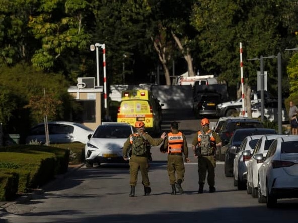 A Hezbollah drone strike hit Israeli Prime Minister Benjamin Netanyahu’s home in Caesarea last week. Picture: Amir Levy/Getty Images