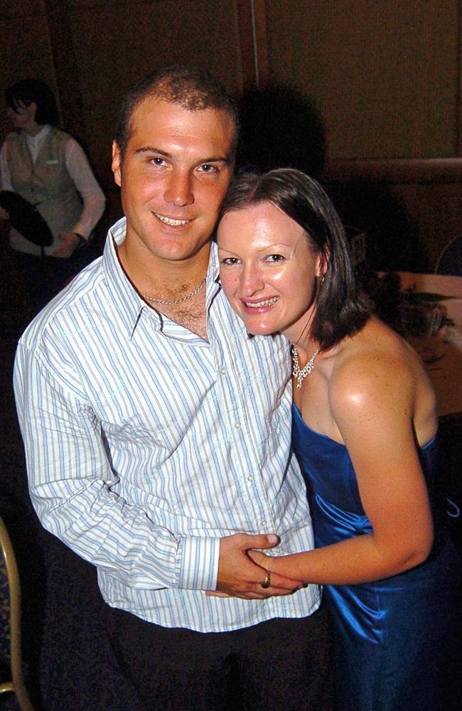 2005: Shaun Moroney and Kelly Sainsbury at Jupiters Townsville Hotel and Casino Picture: Bryan Lynch