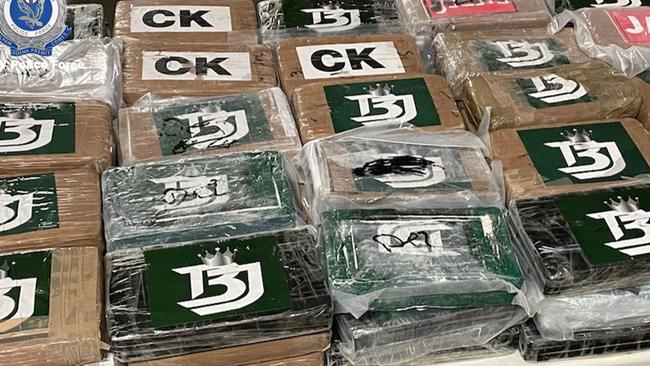 The half-tonne of cocaine — which was adorned with emblems allegedly designating which cartel the drugs were teo go to — have been linked to Mark Buddle. .