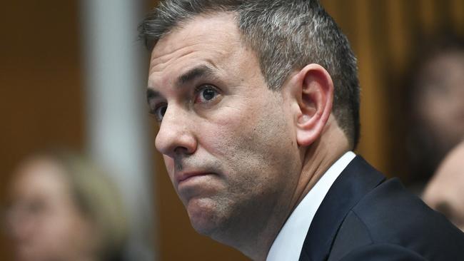 Federal Treasurer Jim Chalmers said the government was expecting a surplus in the ‘mid-teens,’ growing from the $9.3bn projected in the May budget. Picture: NewsWire/ Martin Ollman