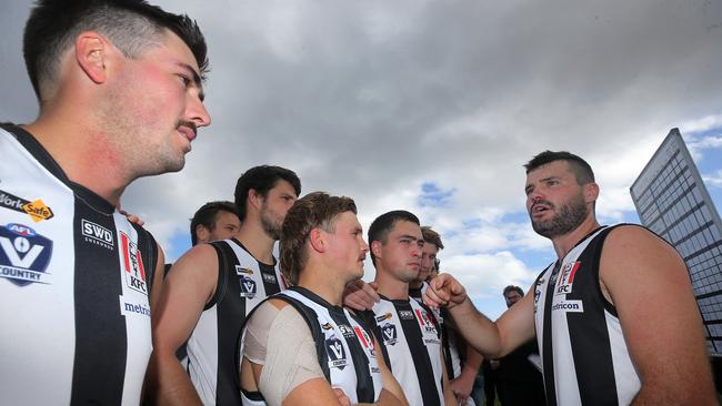 Jack Johnstone crossed from Maffra to coach Sale. Picture Yuri Kouzmin