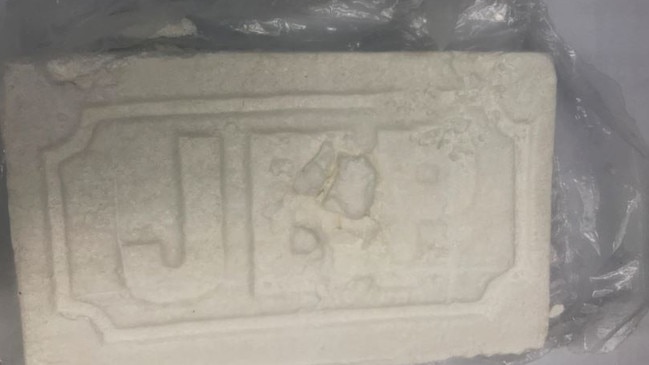 A police raid allegedly uncovered a brick of cocaine in the wall of the Canberra house. Picture: ACT Police