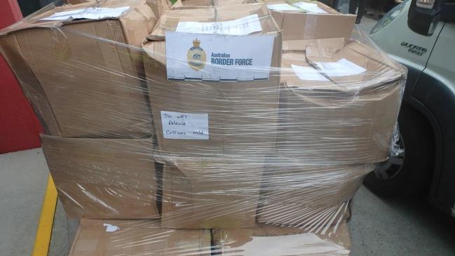 Seizure of about 300 kgs of MDMA. Picture: Supplied/AFP