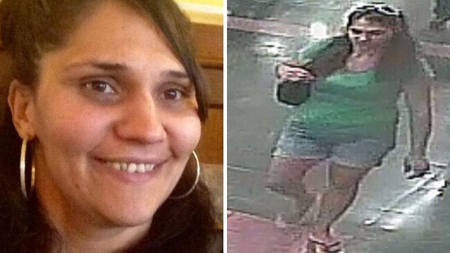 Rebecca Hayward went missing in Alice Springs.