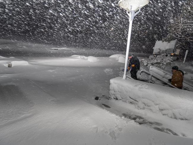 Winter wonderland: 35cm of fresh snow fell across the resorts of Perisher Valley, Blue Cow, Smiggin Holes and Guthega overnight, just in time for the weekend. Picture: Perisher