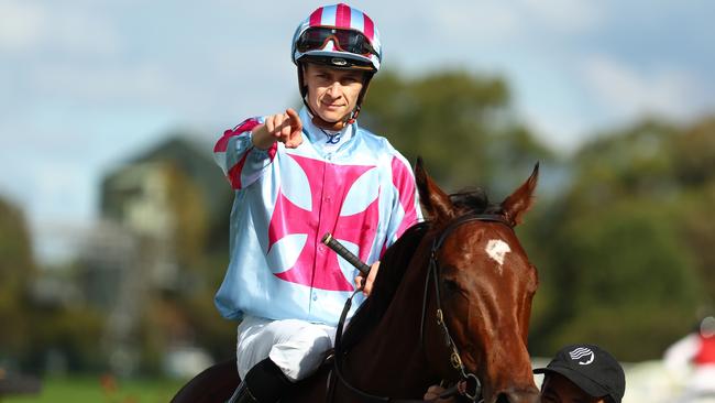 Dylan Gibbons is looking forward to getting back in the saddle after a month break when he heads to Warwick Farm on Wednesday. Picture: Getty Images