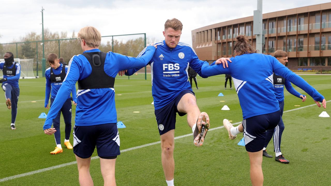 Harry Souttar is back in favour at Leicester City. Picture: Plumb Images/Leicester City FC via Getty Images