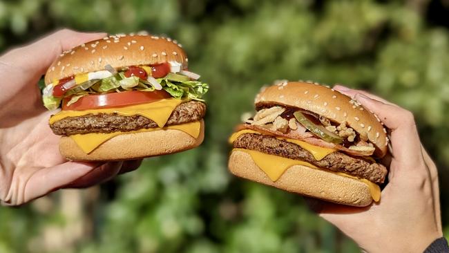 McDonald’s uses both iceberg and cos lettuce sourced from Australian farmers.