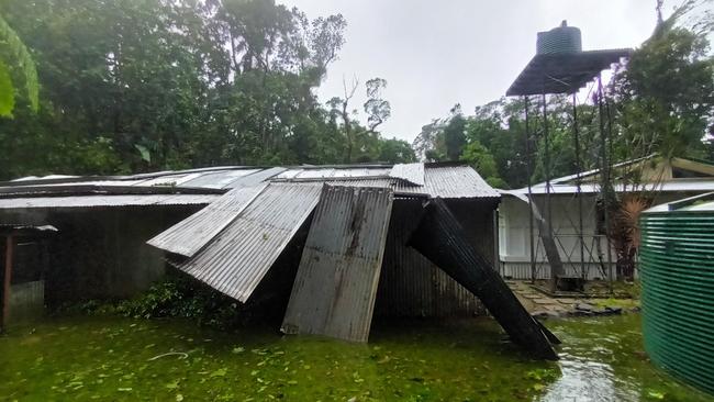 Images have begun filtering through from Cow Bay, which copped a walloping overnight Wednesday from Tropical Cyclone Jasper. Residents have begun assessing the damage to the small coastal community north of the Daintree River.