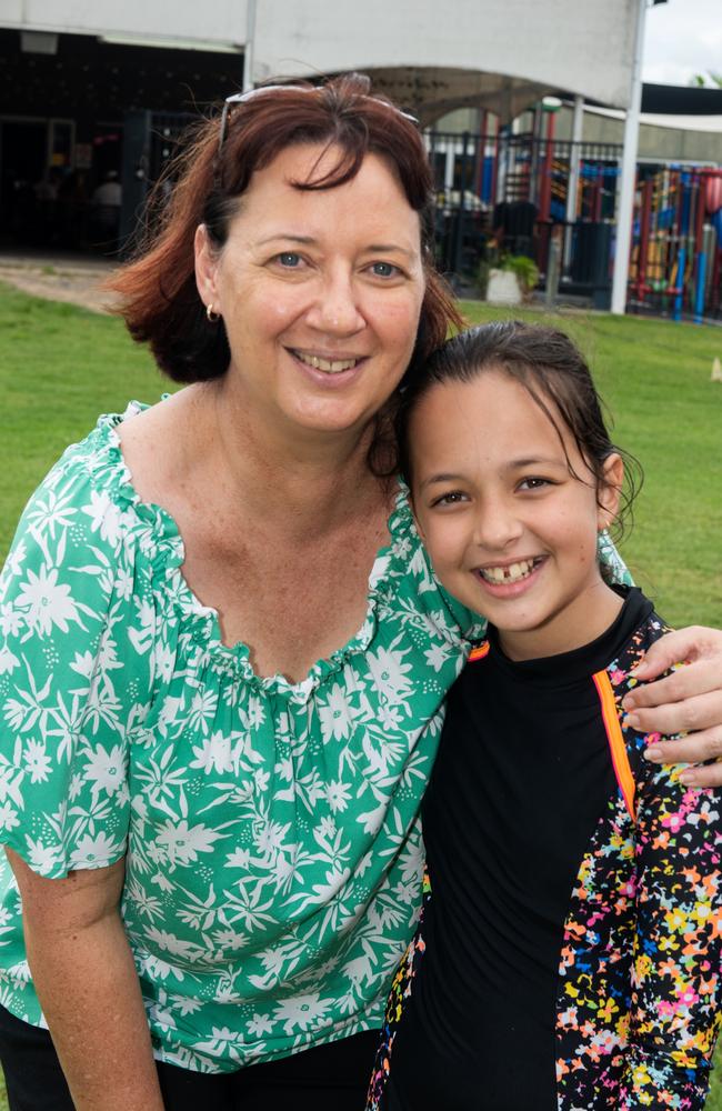 Jodie McKell and Asha Jones from Andergrove at Australia Day @ The Bowlsie Northern Beaches Bowls club.Picture: Michaela Harlow
