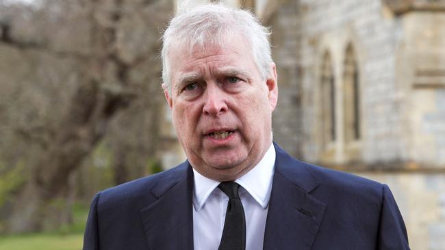 Prince Andrew has previously denied being close to Ghislaine Maxwell. Picture: Steve Parsons/AFP