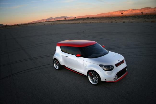 The three-door Kia Track'ster concept car.