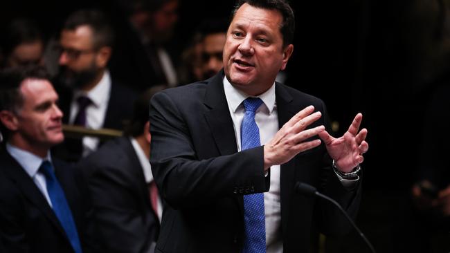 Minister for Planning and Public Spaces Paul Scully during Question Time in the Legislative Assembly at New South Wales Parliament House, Sydney. Photo: NewsWire/ Gaye Gerard