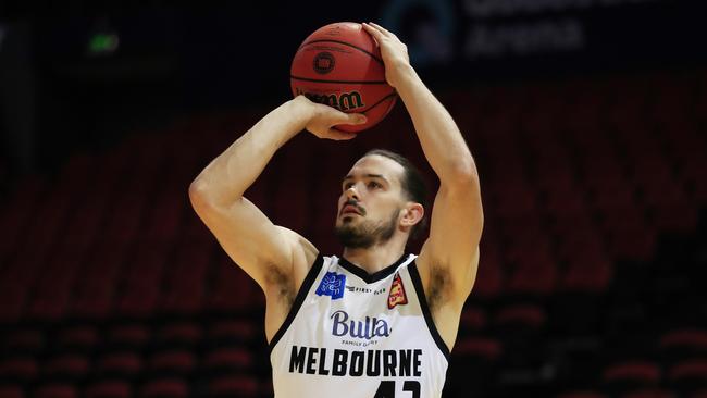 Chris Goulding silenced the fans with some sharpshooting. Picture: Getty