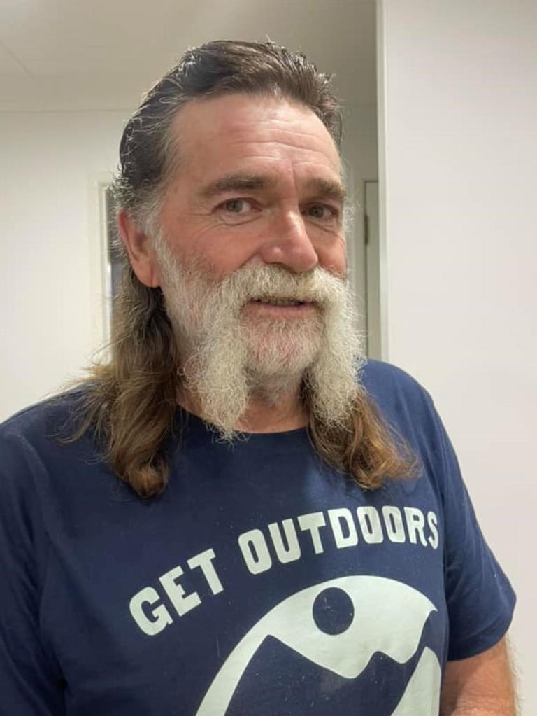 Winner of Maranoa's best mullet competition Lyall Fisher.