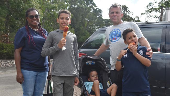 The Garnsey family at the Sunshine Coast Agricultural Show 2023.