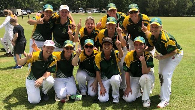 Yandina women's cricket team. Picture: Facebook.