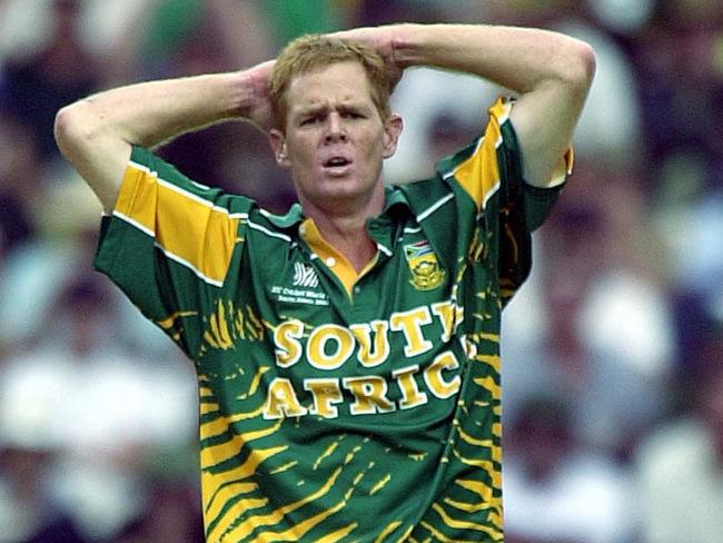 Shaun Pollock led South Africa to a horror World Cup showing on home soil in 2003.