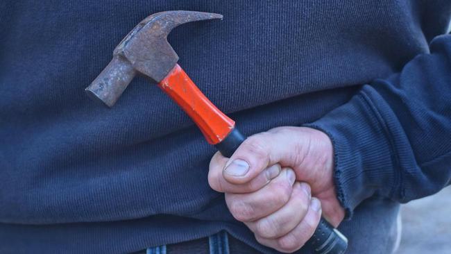 Wodonga man David Peter Drennan has been sent to jail for attacking his neighbour with a hammer during a rubbish dispute.