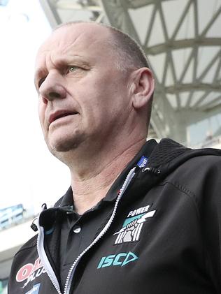 adelaide port players ken hinkley coach standards tough keith executive chief setting thomas power