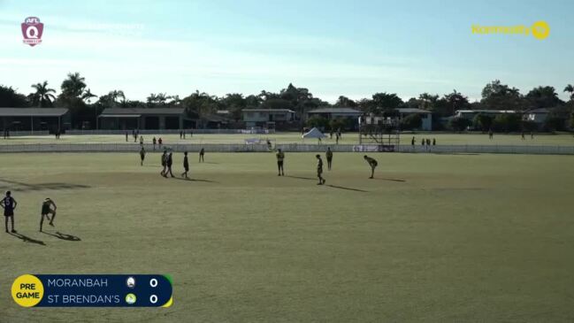 Replay: AFLQ Schools Cup NQ Championships - Moranbah State High School v St Brendan's College (Junior male, prelim final)