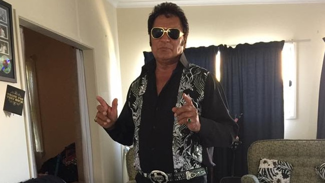 Elvis impersonator Bernie Peri. Image: supplied